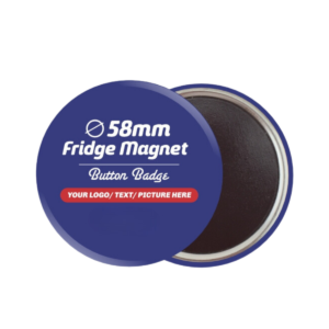 Fridge Magnet Button Badge 58mm (BBFM58MM)